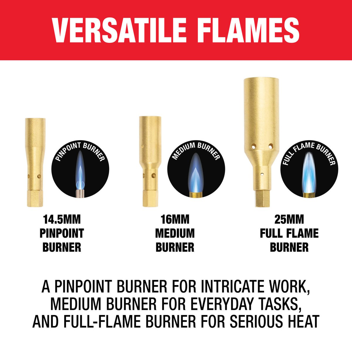 Tradeflame Handyman Burner Kit 5 Piece