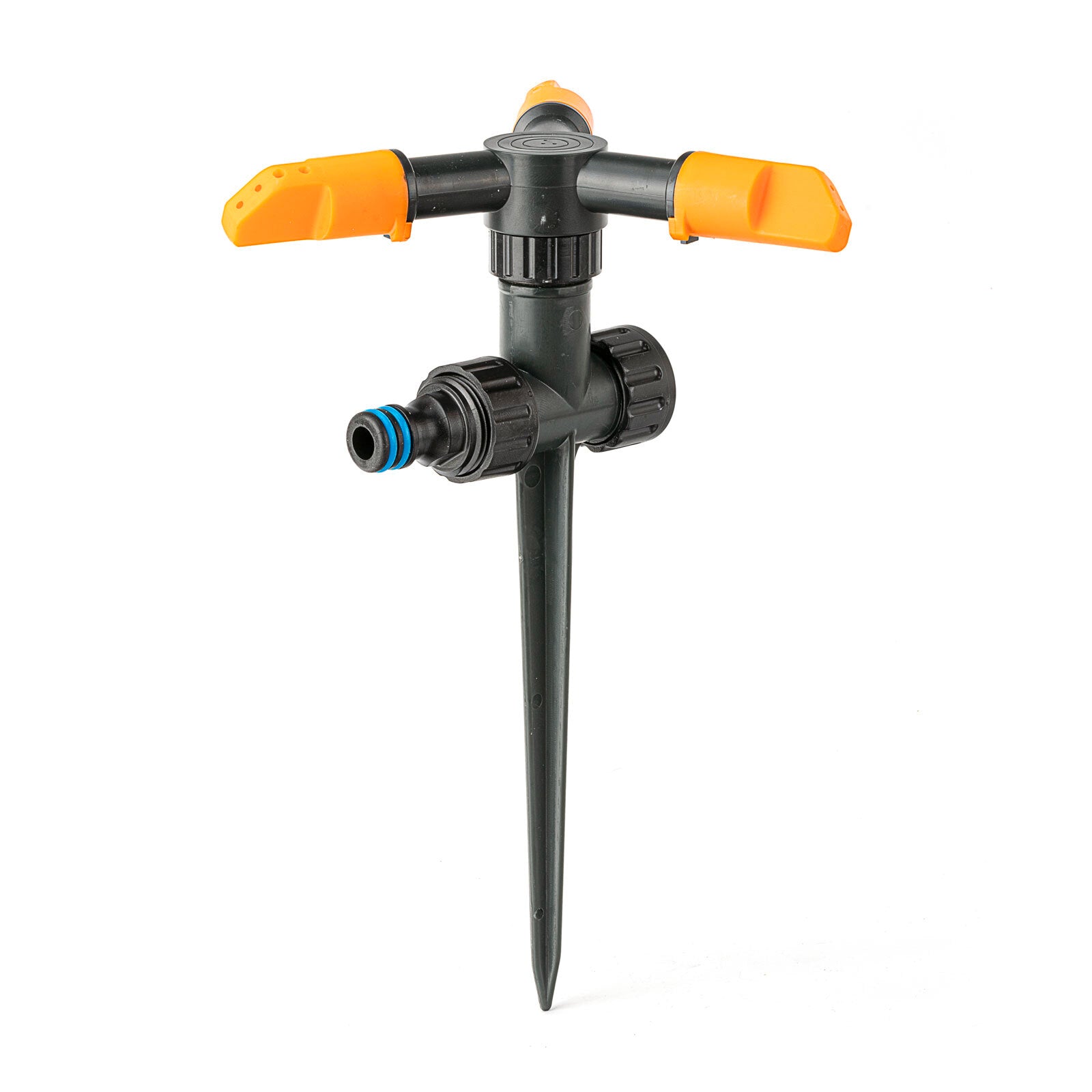 Holman 3 Arm Charcoal Plastic Rotating Sprinkler on Spike