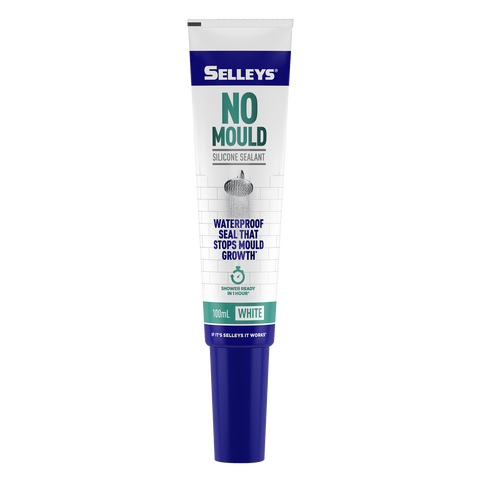 Selleys No Mould 100ml White Silicone Sealant
