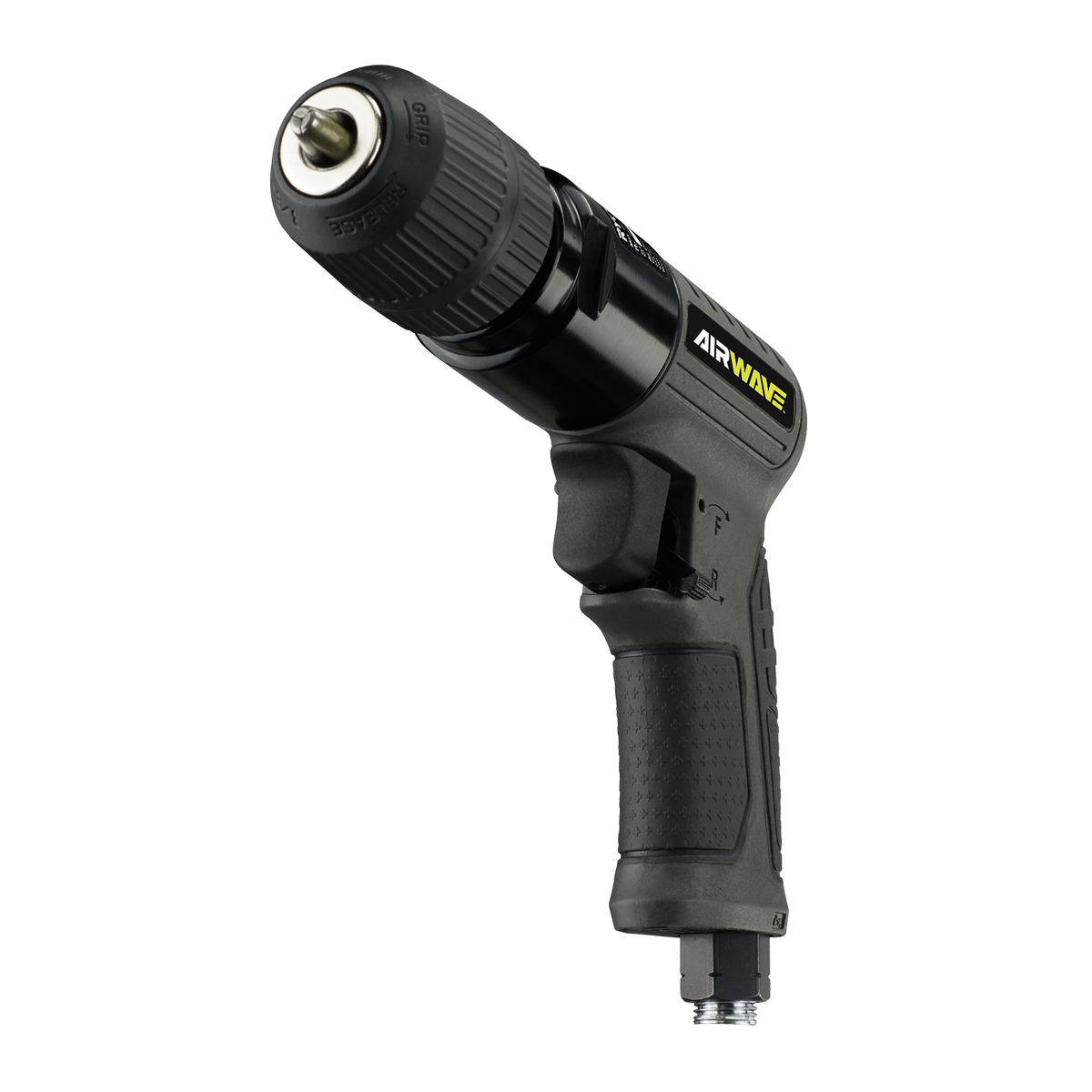 Ryobi Airwave 3/8" Air Drill, 10mm Keyless Chuck, 2000RPM, 90PSI RA-DR10-B
