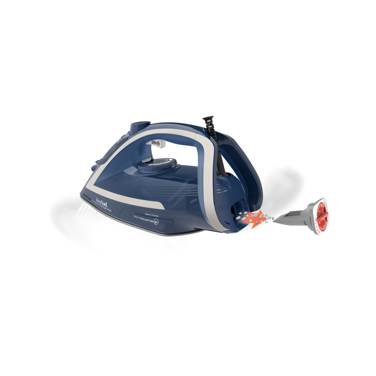 Tefal Iron Ultagliss Anti Calc Plus FV6849 - 2400W - White - 50 g/min Steam Output - SuperSaverAU - view 4