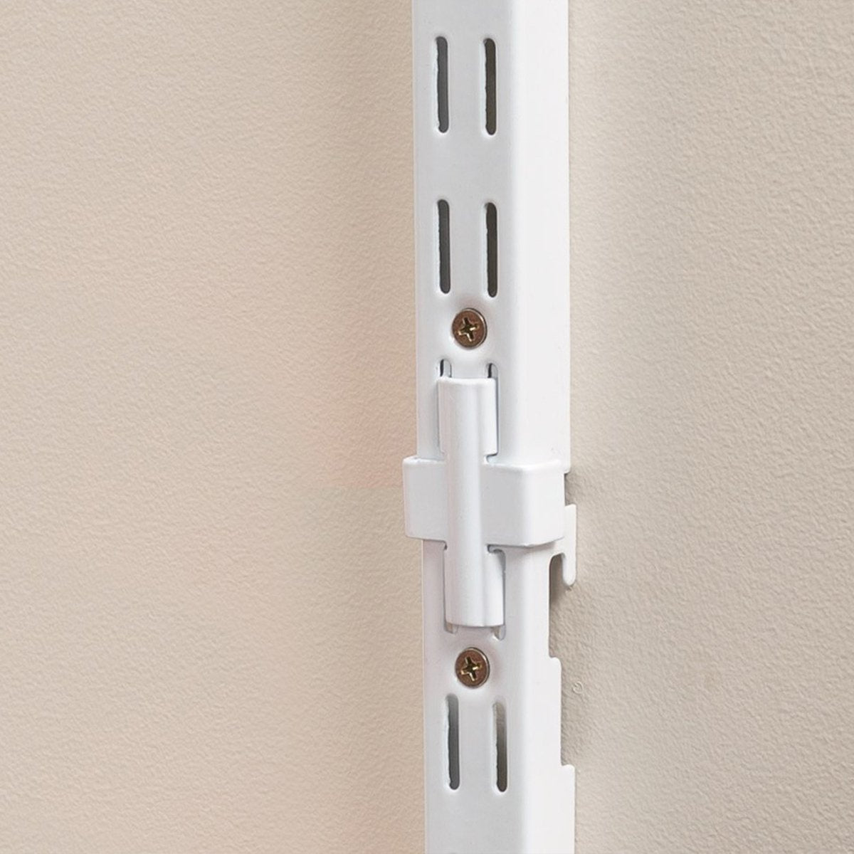 Flexi Storage Wall Strip Joiner 2 Pack White Steel Easy Install - SuperSaverAU - view 2