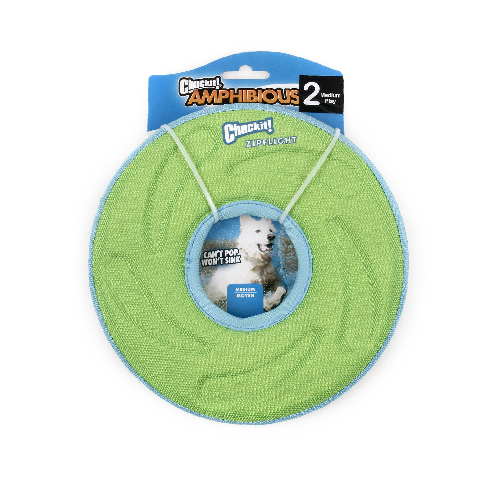 Chuckit! Medium Zipflight Flyer Dog Fetch Toy