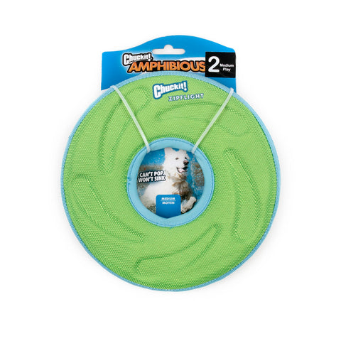 Chuckit! Medium Zipflight Flyer Dog Fetch Toy