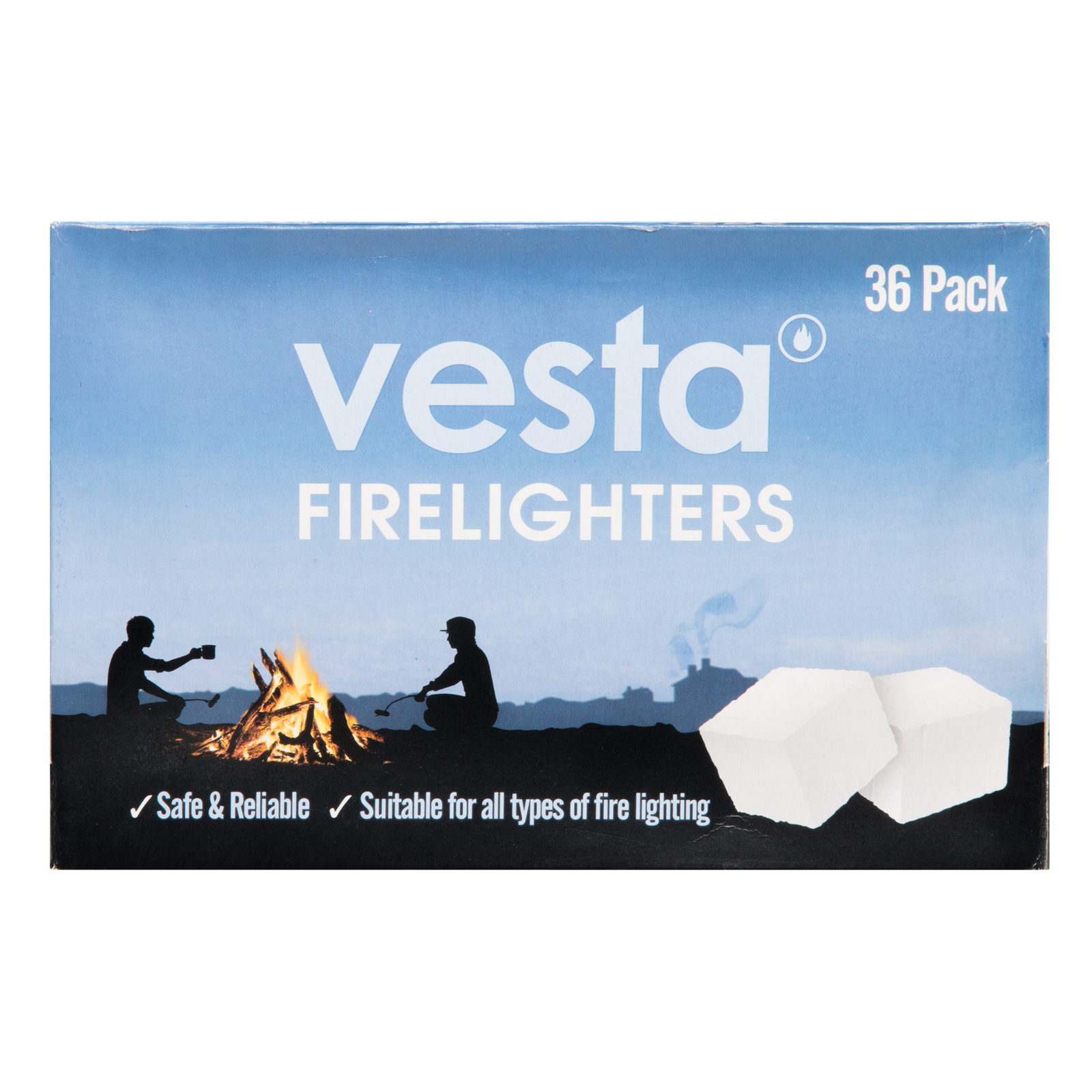 Vesta Firelighters White 36 Pack