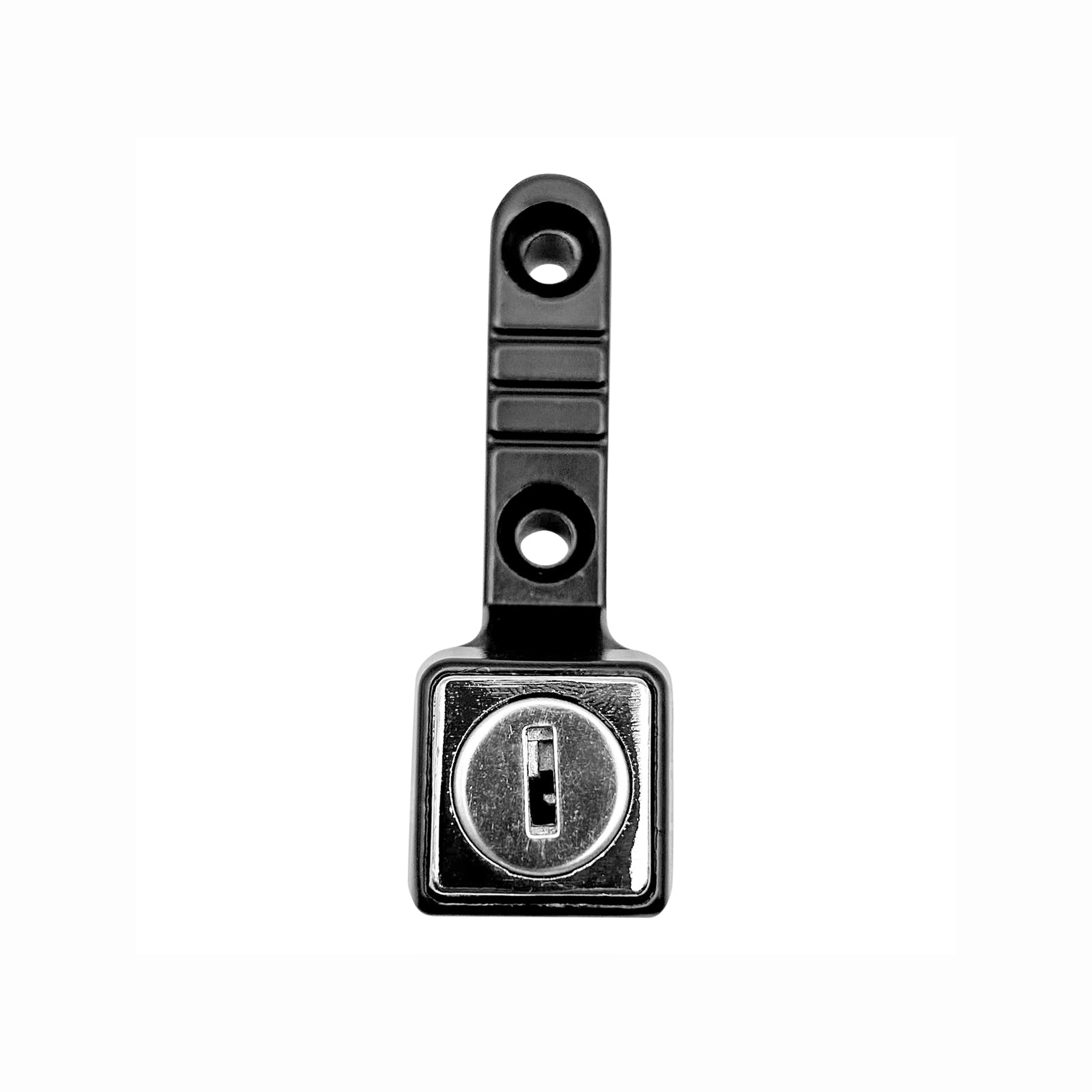 Remsafe Black Lylock Push Lock Window Restrictor Powdercoat Steel Keyed