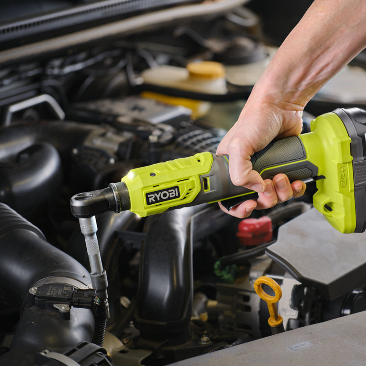 Ryobi 18V ONE+ 3/8" Cordless Ratchet Wrench Tool Only R18RW3-0