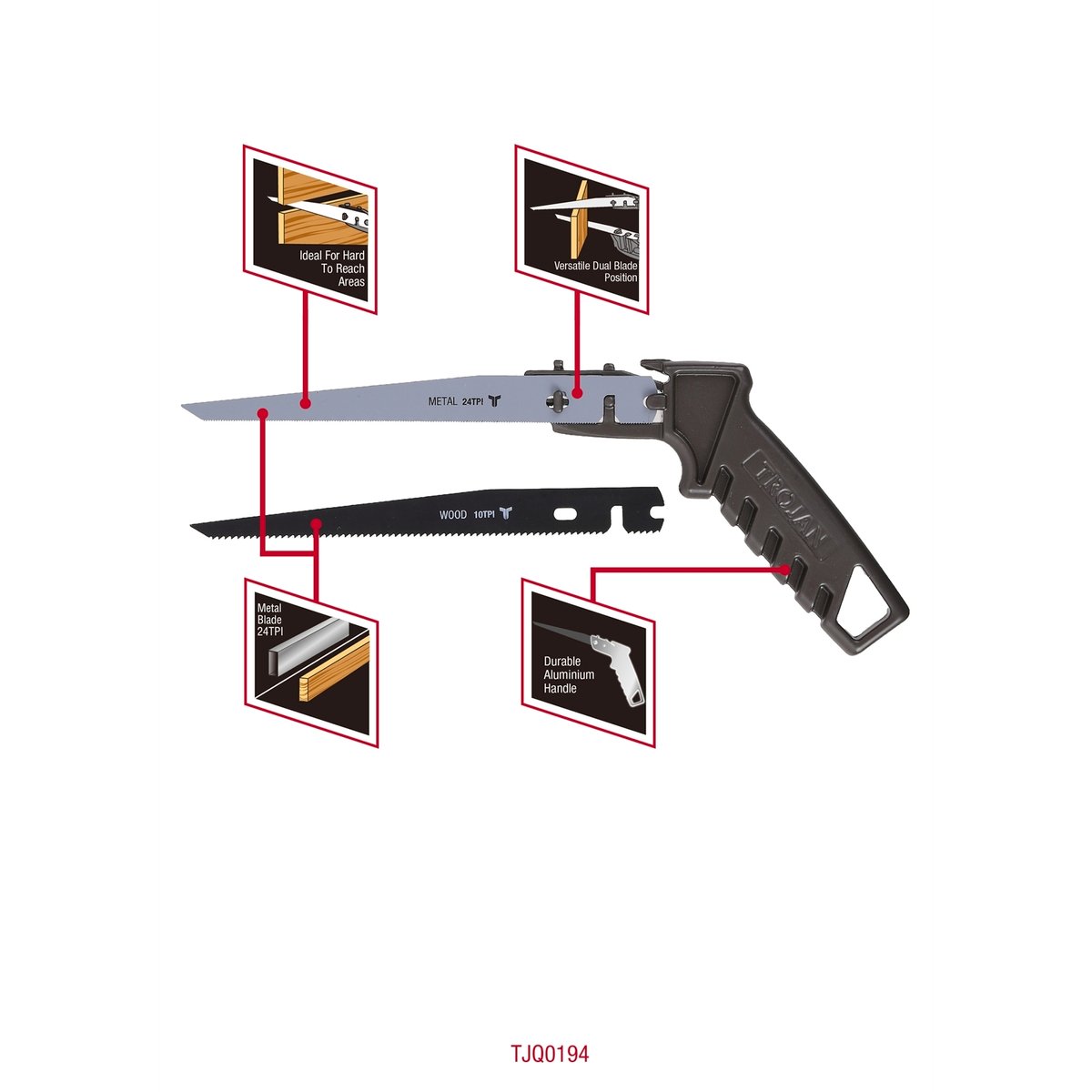 Trojan 170mm Compass Saw