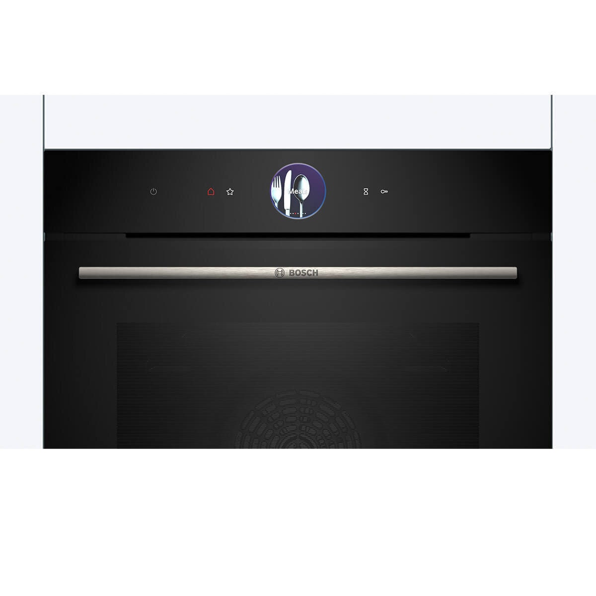 Bosch 60cm Series 8 Black Pyrolytic Built-in Oven - 71L - Home Connect and Air Fry - HBG776KB1A