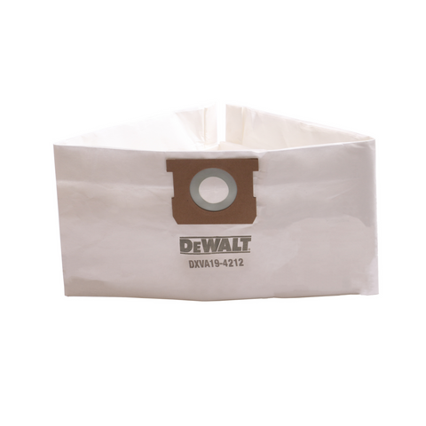 DeWALT 45-60L Fine Dust Bags for Wet & Dry Vacuum - 3 Pack (DXVA19-4212)