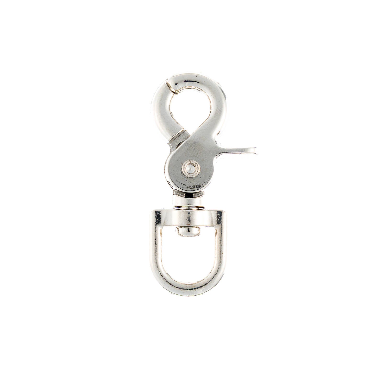 Taskmaster Nickel Plated Trigger Swivel Snap Hook, Spring-Loaded Gate