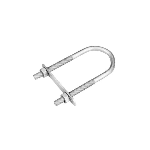 Pinnacle M8 108 x 44mm Galvanised Steel Double U Bolt