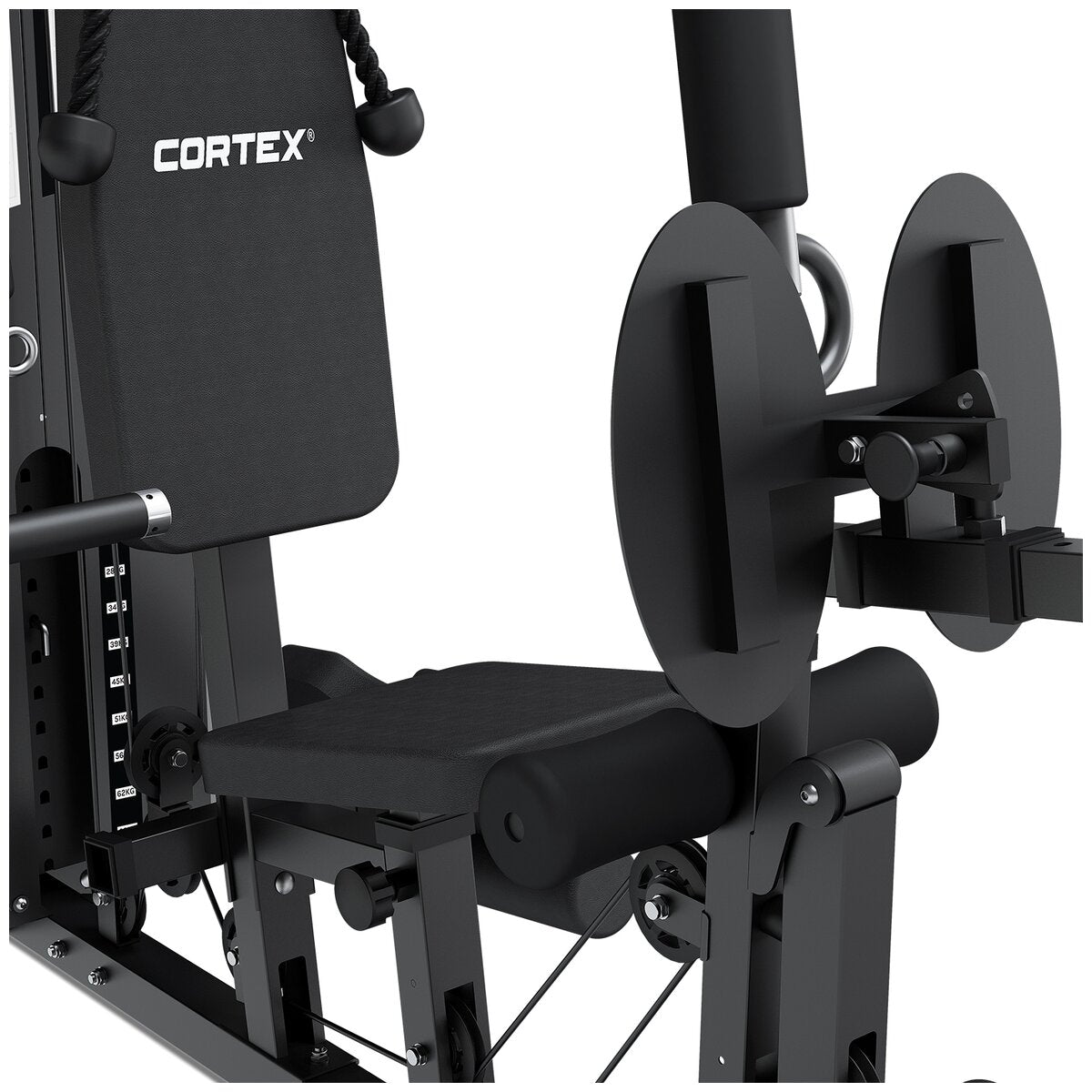 Cortex SS4 single station home gym - 46+ exercises - 73.5kg weight stack - chest and squat station - CSST-SS4