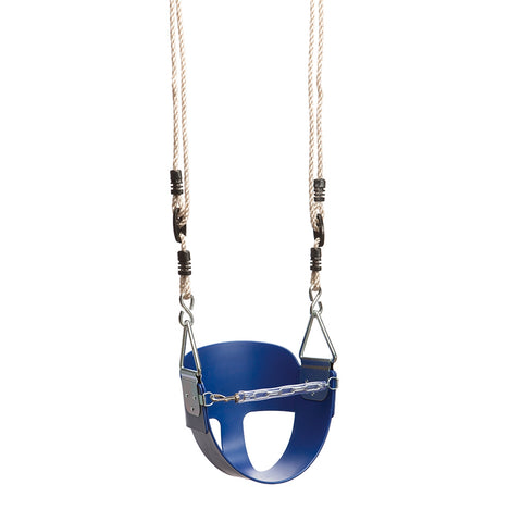 Swing Slide Climb Blue Toddler Open Seat 300mm PE Plastic