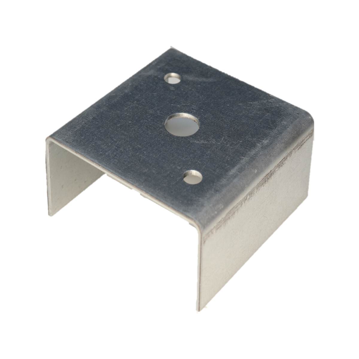 Australian Handyman Supplies 75 x 75mm Galvanised Steel Internal Fixing Post Bracket