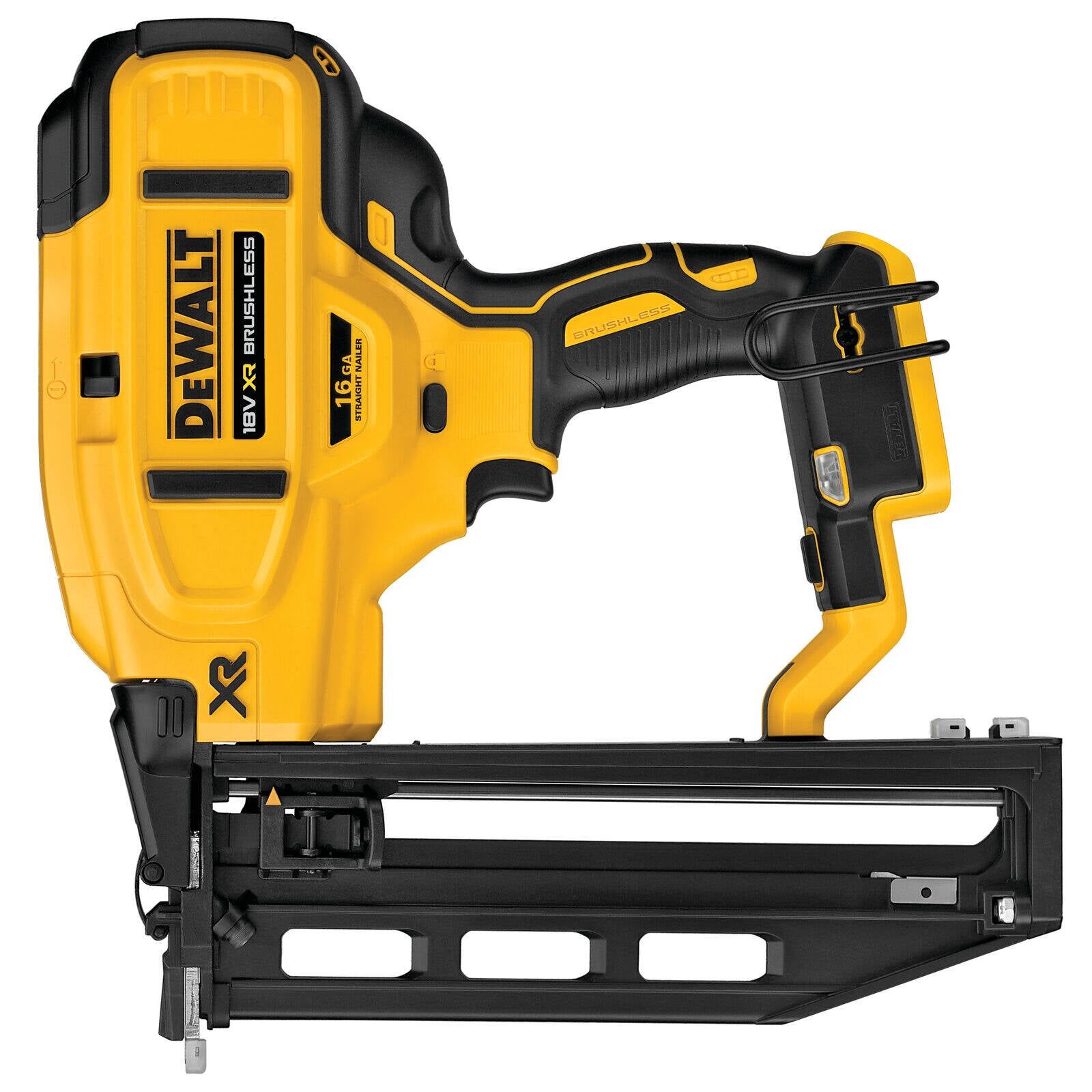DeWALT 18V XR Li-ion Cordless Straight 16GA Finish Nailer DCN662N-XJ - Bare Unit
