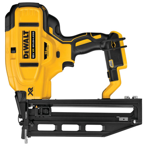 DeWALT 18V XR Li-ion Cordless Straight 16GA Finish Nailer DCN662N-XJ - Bare Unit