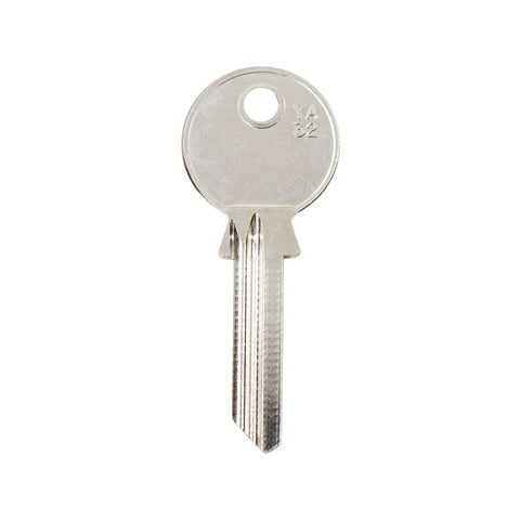 EHI Silver Blank Key - 48mm Nickel Plated Brass - Easy To Carry - SuperSaverAU - view 1