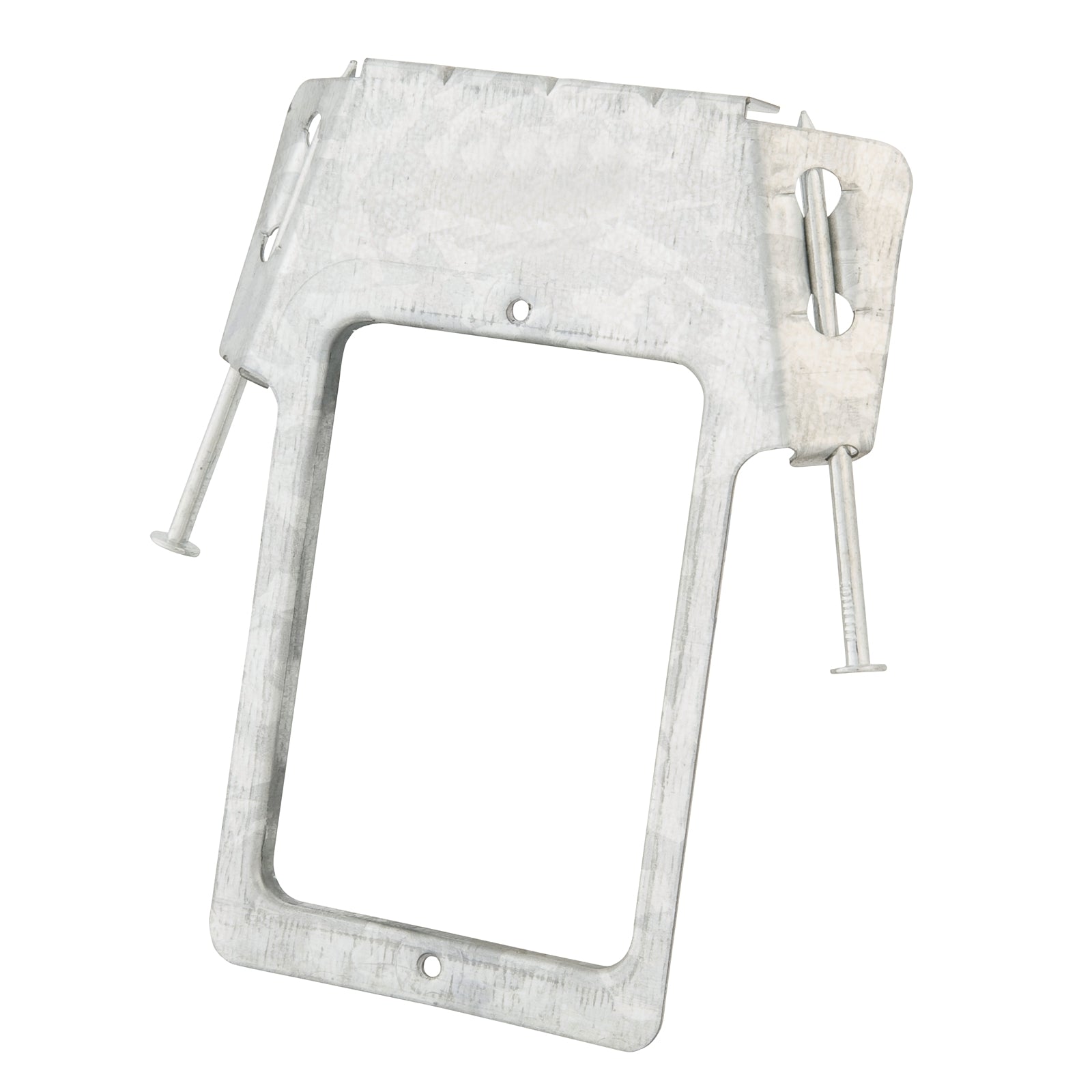 DETA Quick Fit Stud Mount Bracket 120mm Galvanised Steel with Preloaded Nails
