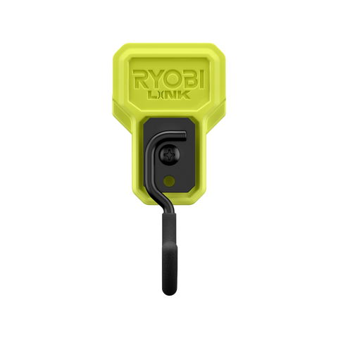 Ryobi Link Reversible J Hook - Steel - 100mm x 145mm - 6.8kg Capacity - Wall Storage Solution - SuperSaverAU - view 1