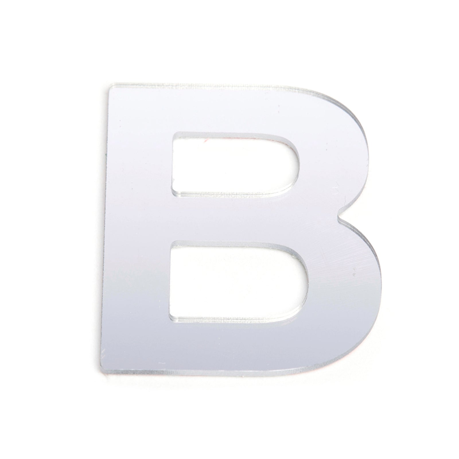 Sandleford 25mm Silver Self Adhesive House Letter B
