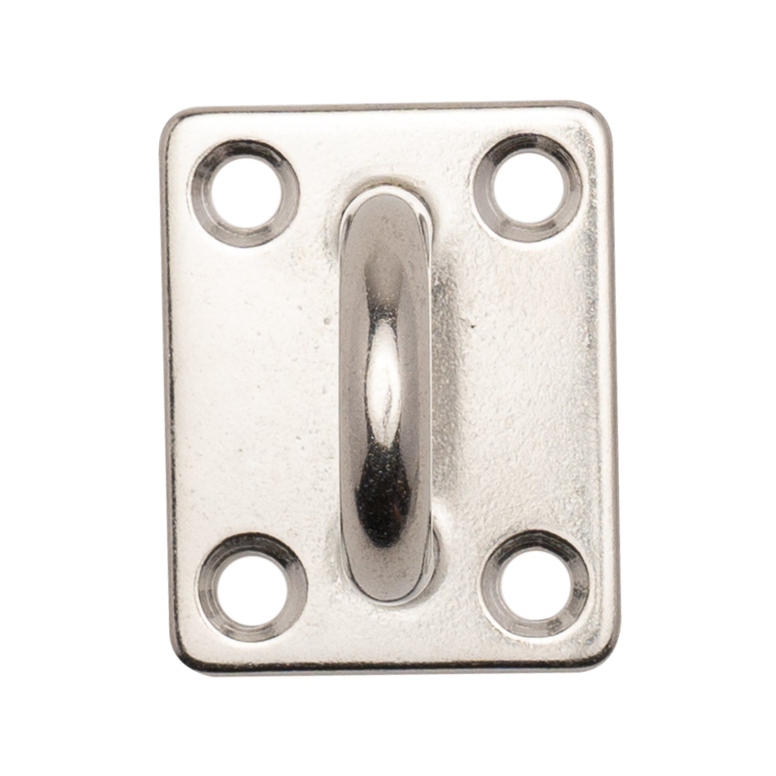 Taskmaster 8mm 316 Stainless Steel Square Eye Plate - 4 Pack