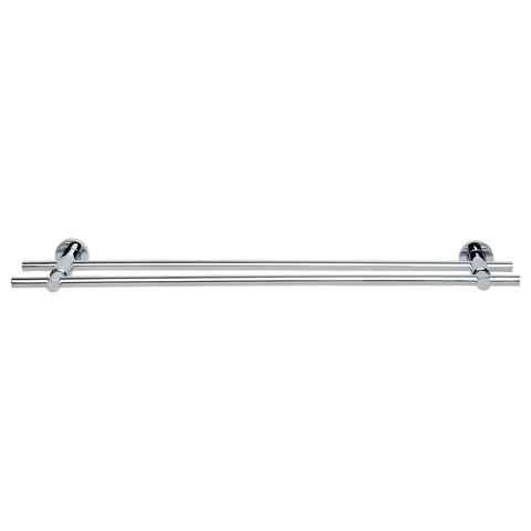 Tesa Loxx Double Bath Towel Rail - 160mm x 700mm - Chrome - SuperSaverAU - view 1