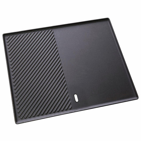 Gasmate Satin Enamel Hot Plate 400 x 480mm Rust Resistant Dishwasher Safe - SuperSaverAU - view 1