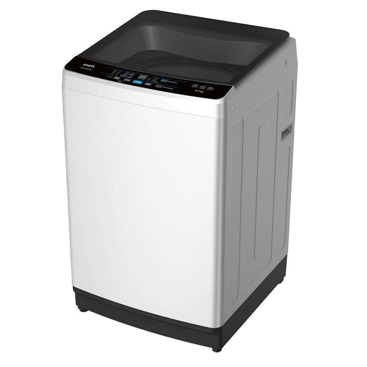 CHiQ 6.5kg Top Load Washing Machine - Glass Lid with Damper, Delay Start, 9 Programs - WTL65FDW