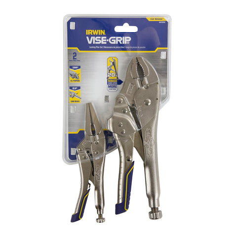 Irwin Vise-Grip 2 Piece Fast Release Locking Pliers Set
