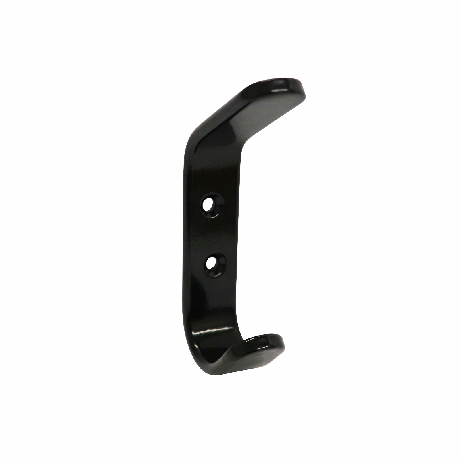 Adoored Double Beau Deco Hat & Coat Hook Black Aluminium 5kg