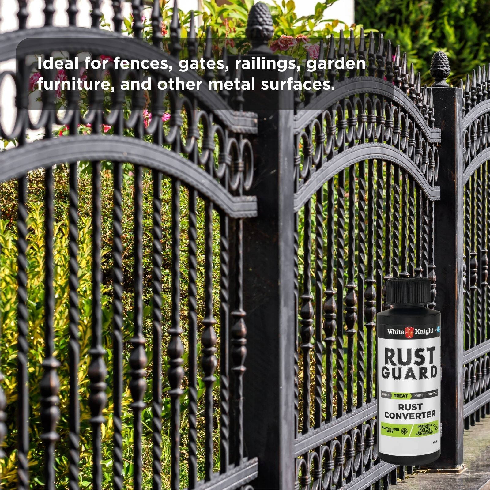 White Knight Rust Guard 125ml Solvent-Based Rust Converter