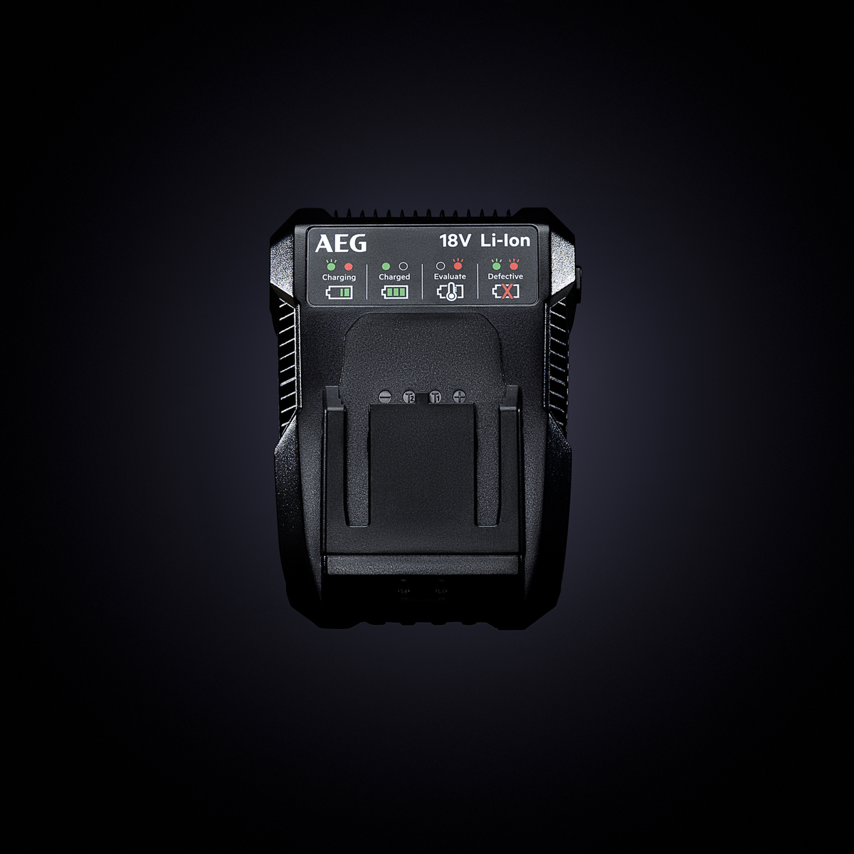 AEG 18V Battery Charger A18SPC30 - Charges 18V Batteries - LED Display - Wall Mountable - SuperSaverAU - view 2