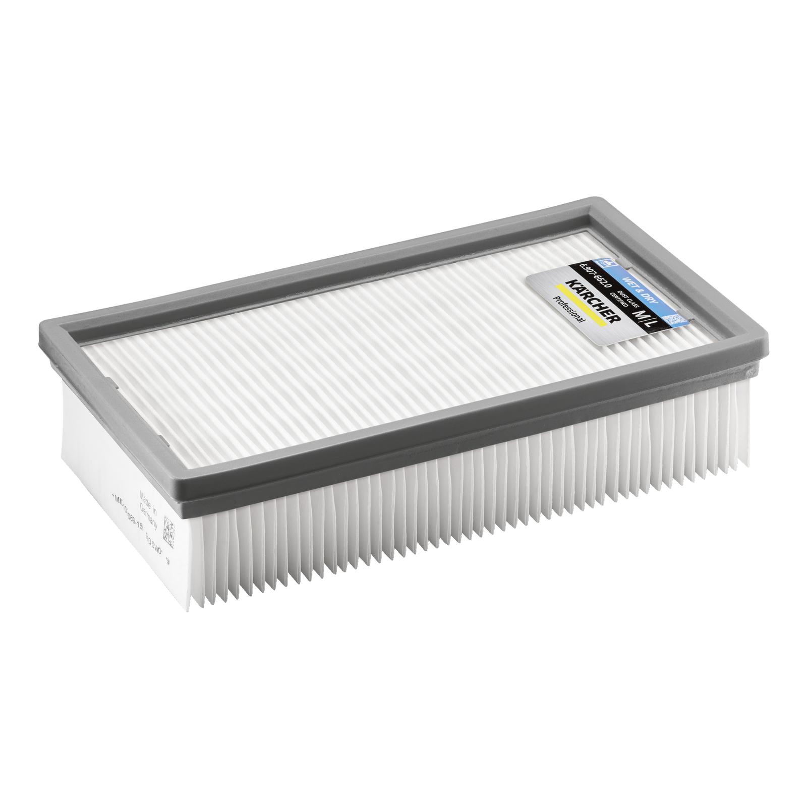 Karcher Flat Pleated Filter for M and L Class Wet and Dry Vacuum