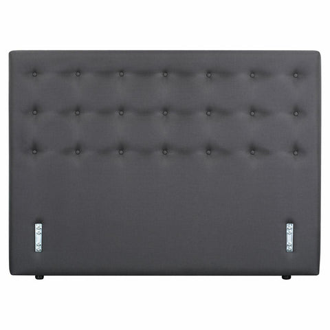 A.H. Beard Single low bed head - charcoal finish, modern style, 910mm wide - DOSDL4HSGL