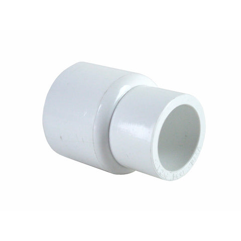 Holman 40 x 25mm PVC Reducing Coupling, Solvent Weld, White
