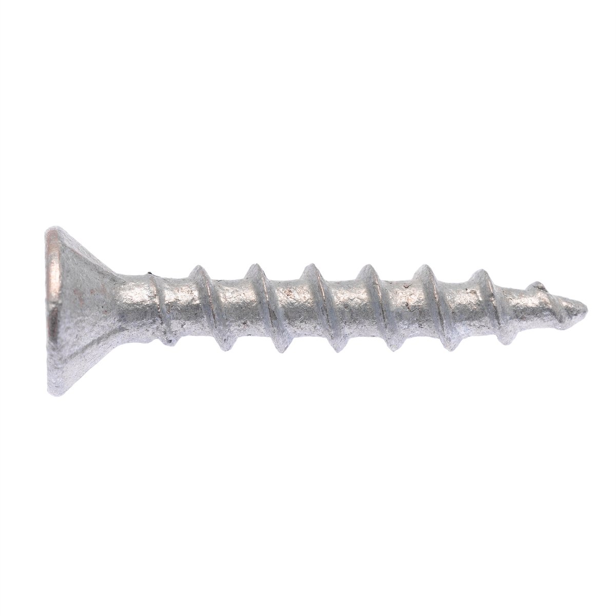Zenith 8G x 25mm Galvanised Countersunk External Timber Screws - 500 Pack
