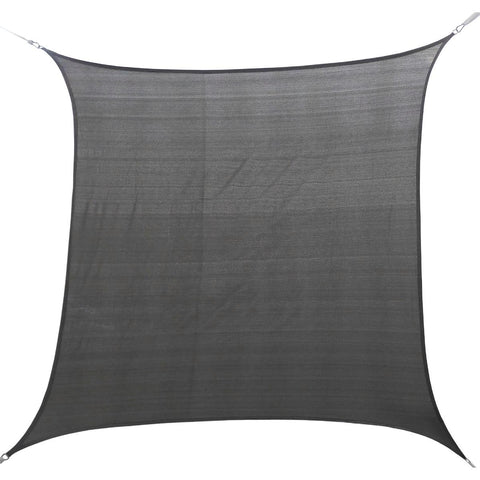 Marquee Shade Sail 3 x 3m Charcoal HDPE Weather Resistant UV Block - SuperSaverAU - view 1