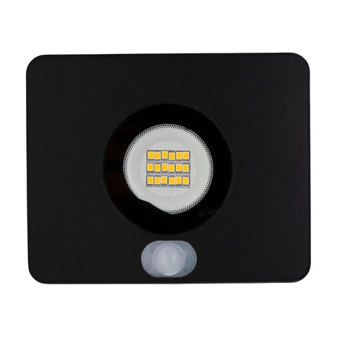 Hpm Leana 20W Slimline Security LED Floodlight - Black - Aluminium - Weatherproof - SuperSaverAU - view 1