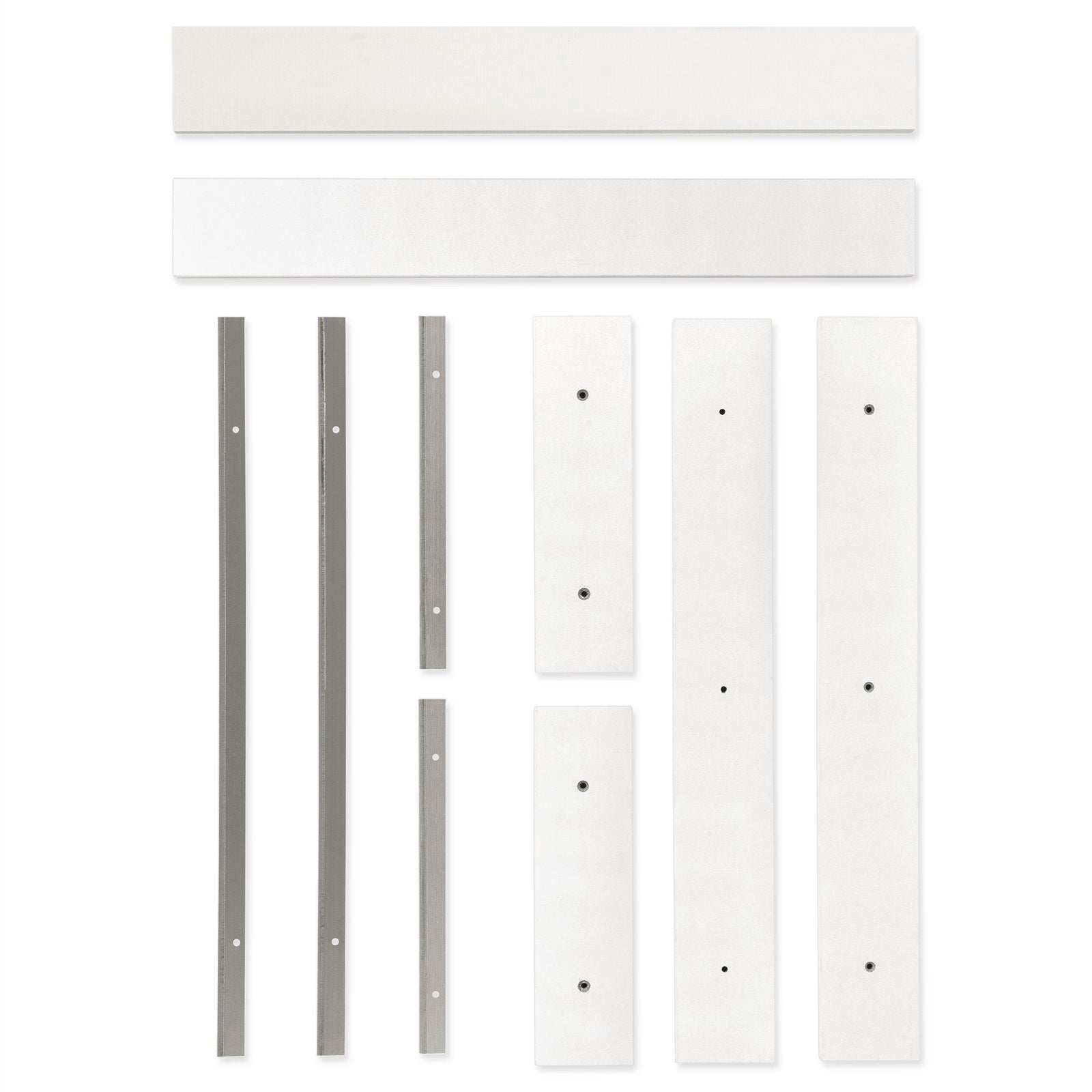Kaboodle 600mm Oven Tower Pack Egg White Vinyl Wrapped MDF