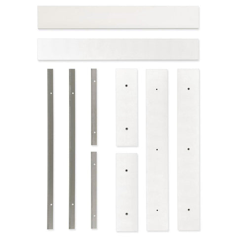 Kaboodle 600mm Egg White Oven Tower Pack MDF Vinyl Durable Finish - SuperSaverAU - view 1