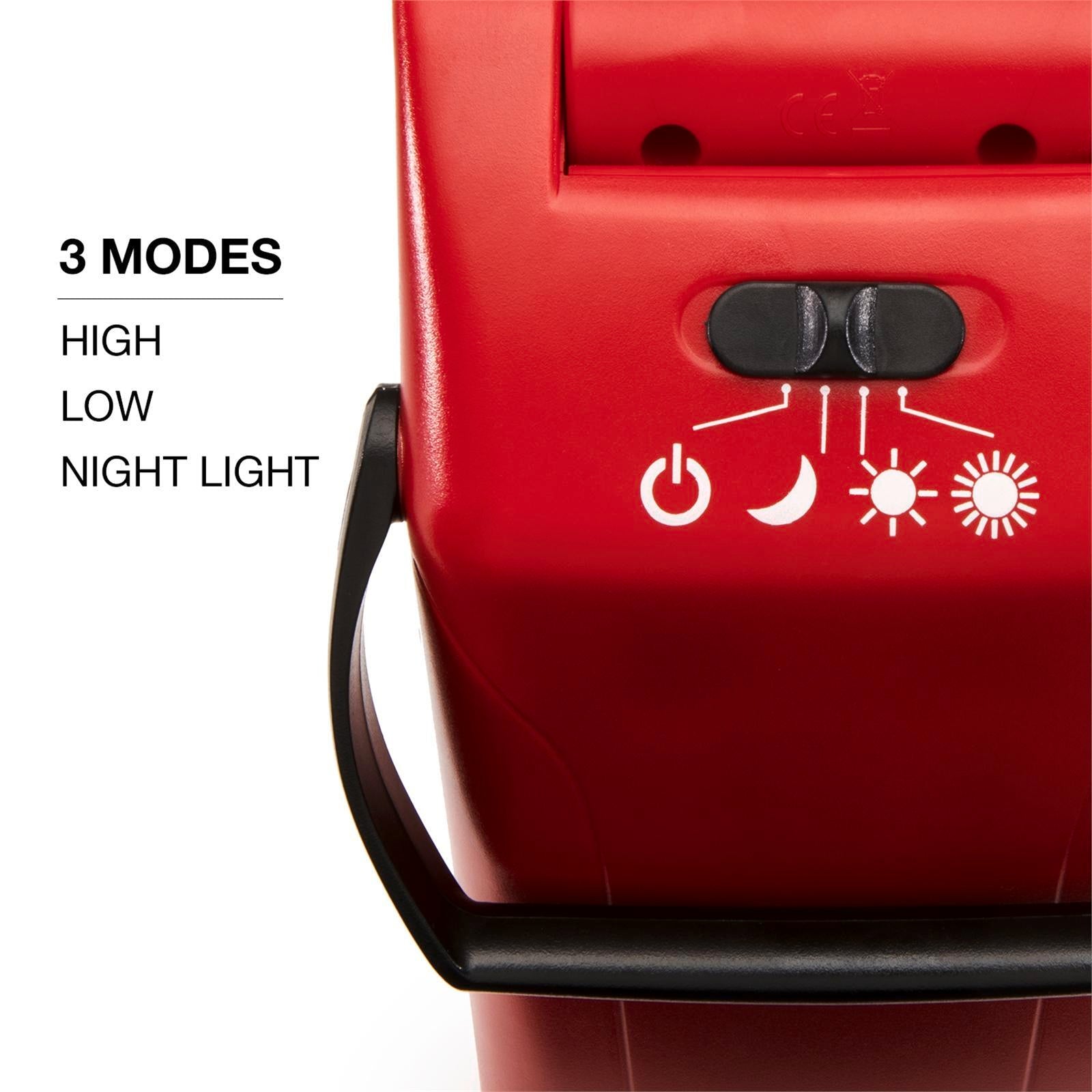 Energizer 500 Lumen Folding LED Lantern Red Water Resistant FL457