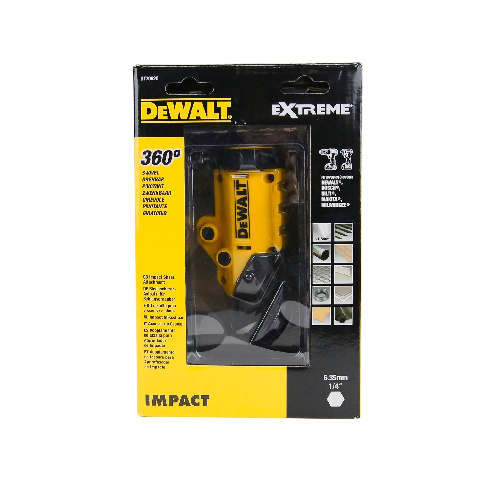 DeWALT Impact Shear Attachment DT70620-QZ