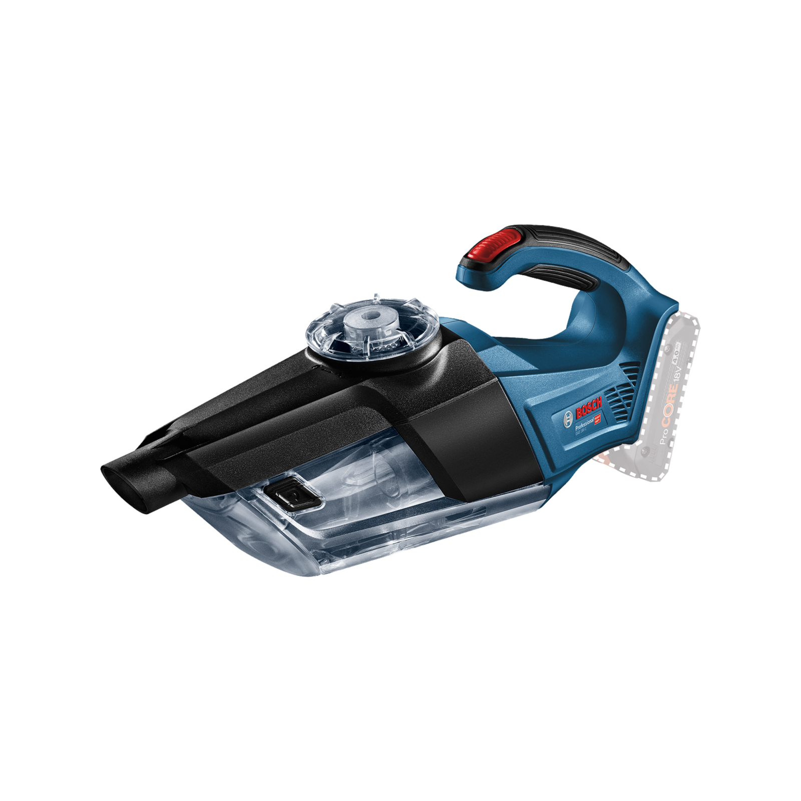 Bosch Blue 18V 1L Cordless Handheld Vacuum Skin Only 06019C6200