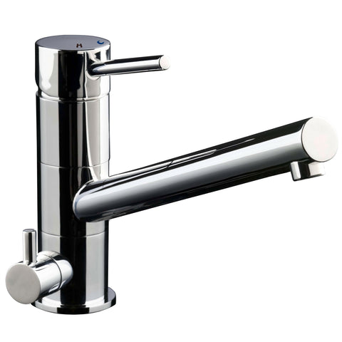 Aquaport 3 Way Filtered Water Sink Mixer, WELS 4 Star 7L/min, Chrome on Brass