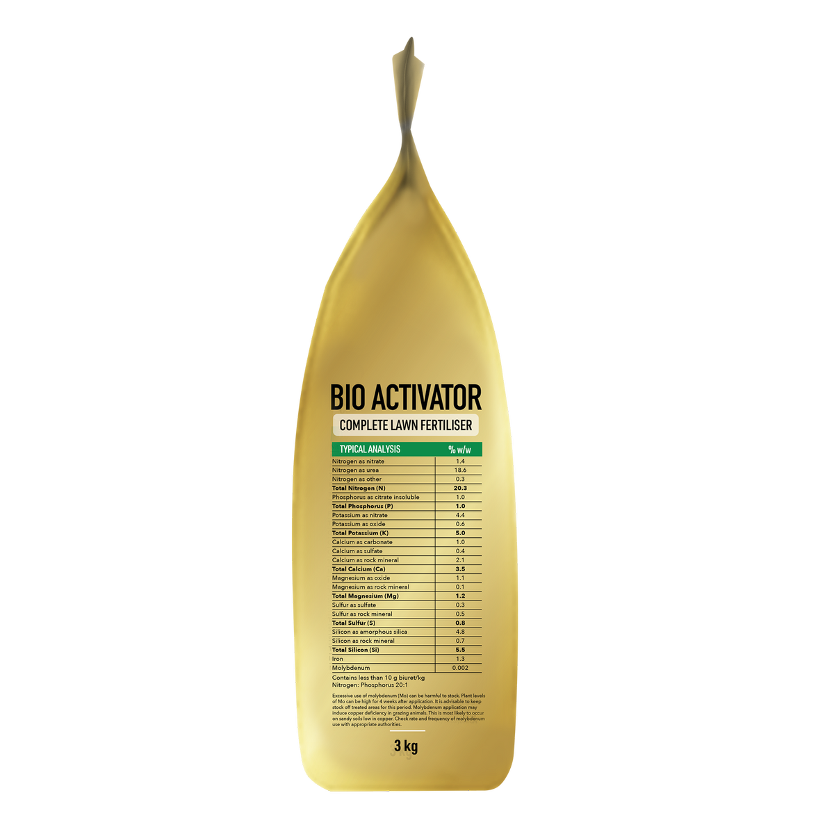 Munns Professional Bio Activator Lawn Fertiliser - 3kg Granular - 180 m² Coverage - Promotes Healthy Grass - SuperSaverAU - view 3