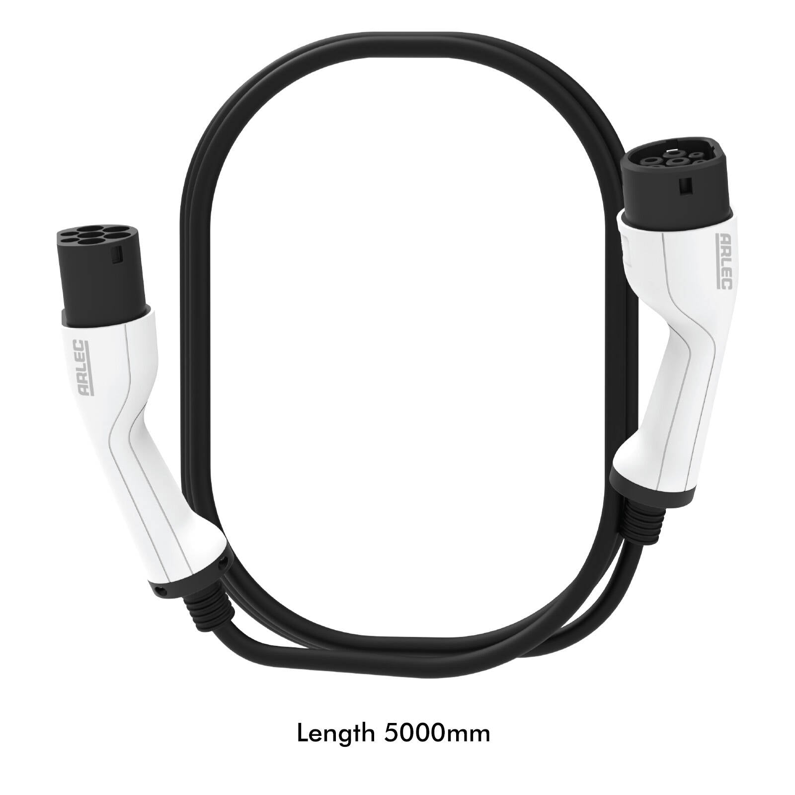 Arlec 5m IP65 4.6kW 20A Single Phase Type 2 EV Charging Cable