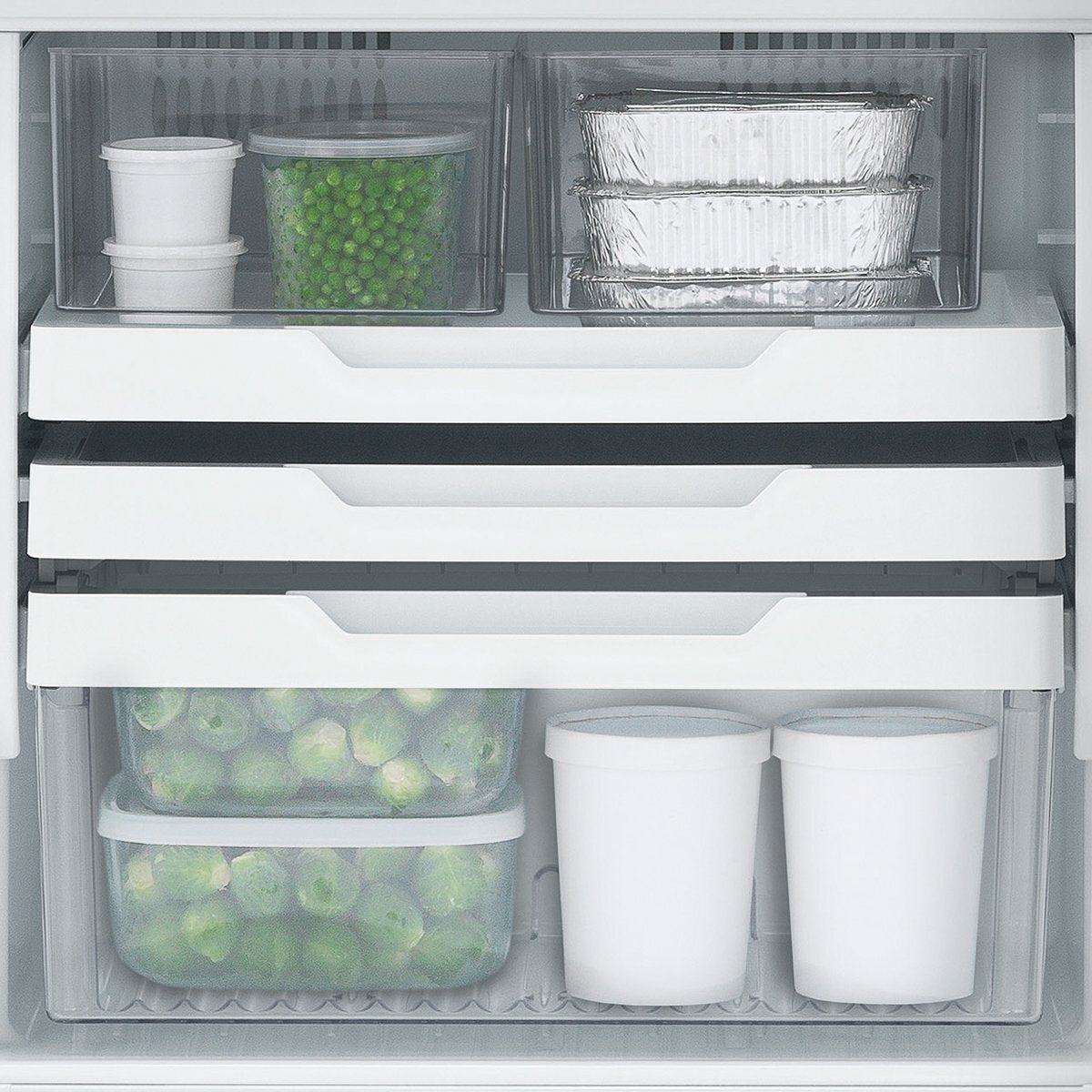 Fisher & Paykel Series 5 413L Bottom Mount Fridge - White Finish, Right Hinge, ActiveSmart - RF442BRPW6