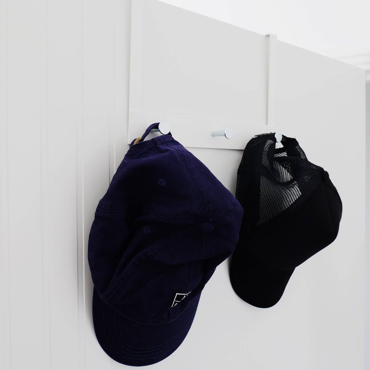 Adoored Deco Hook Rack - 80mm x 260mm - Steel - Over the Door - SuperSaverAU - view 2