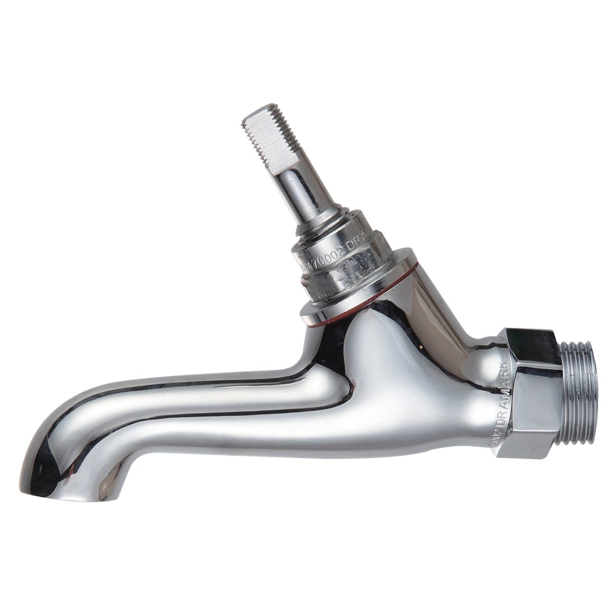 Shaw Mason Chrome 45 Male Bib Pillar Tap - 80mm DR Brass - 9L/Min - SuperSaverAU - view 1